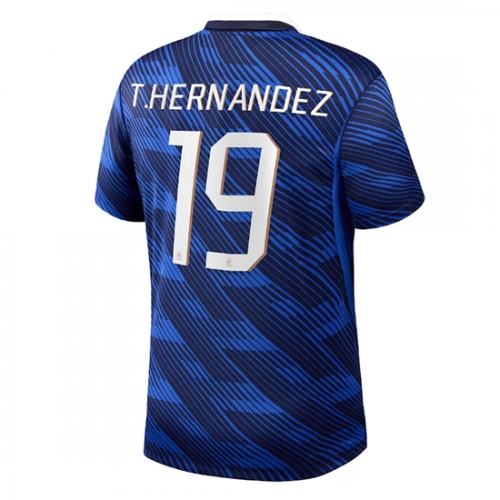 Billige Fotballdrakt Frankrike Theo Hernandez #19 Replika Hjemmedrakt VM 2026 Kortermet Billige Fotballdrakt Frankrike Theo Hernandez #19 Replika Hjemmedrakt VM 2026 Kortermet
